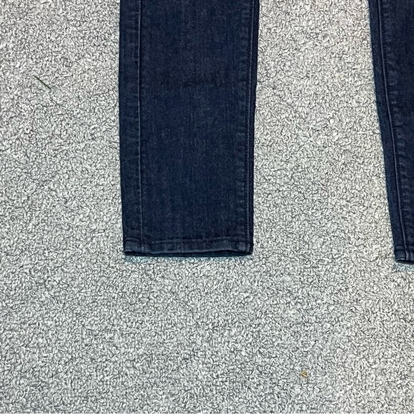 LOFT Modern Skinny Jeans Women’s Size 00 Blue Button Fly Ankle Denim - Picture 8 of 11